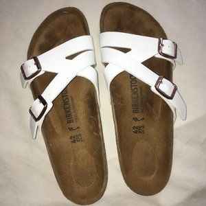 Birkenstock White Yao Sandals